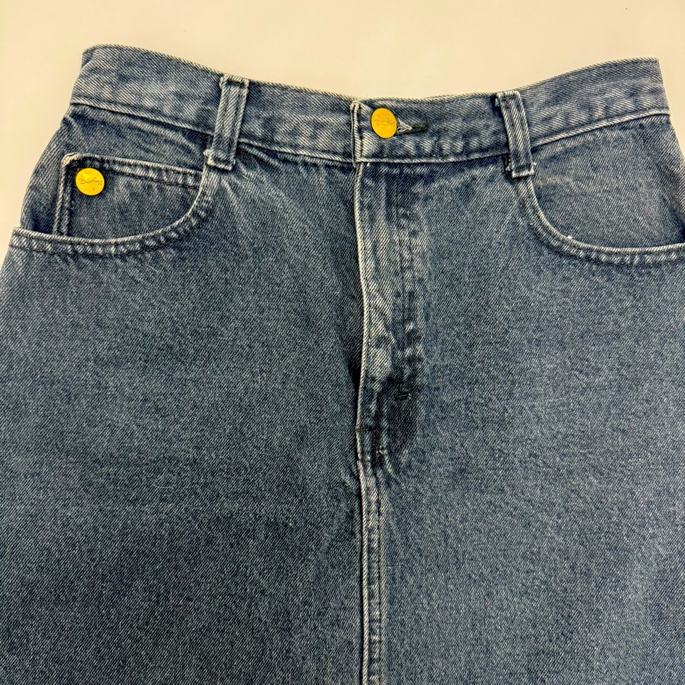 Vintage Denim black skirt